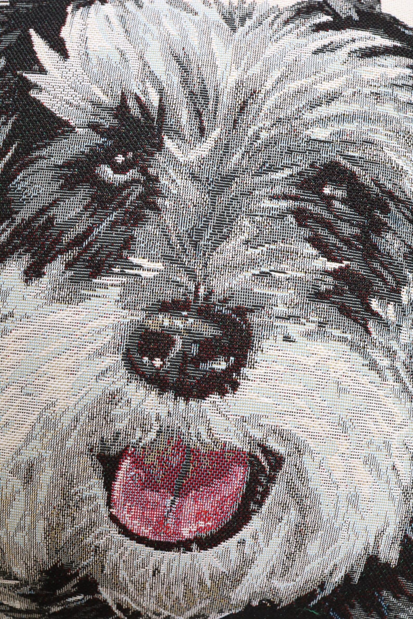 Schnauzer Double-Sided Cushion Cover | 18x18" pillow cover | Tapestry throw pillow | Modern home decor | Dog pillowcase