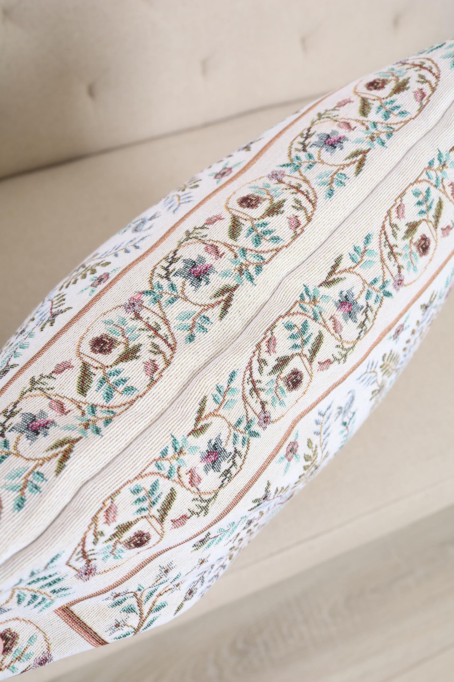 William Morris Heaven on Earth Double-Sided Cushion Cover | 18x18" pillow cover | Tapestry throw pillow | Modern home decor